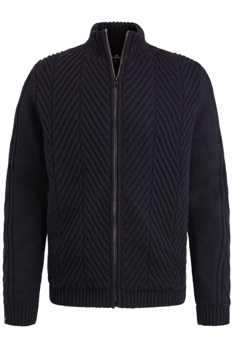 Vanguard zip jacket ruler wool blend